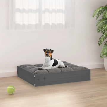 Lit Pour Chien 51,5X44X9 Cm Bois De Pin Solide